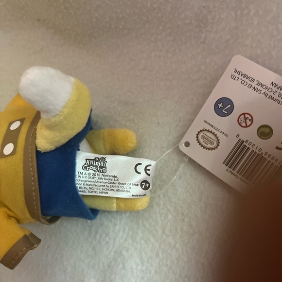 Animal Crossing Isabelle Plush Smiling Little Buddy Toy Stuffed Animal NWT - Picture 8 of 9